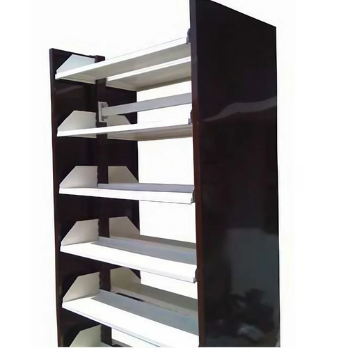 Stainless Steel Library Rack - Design: Plain