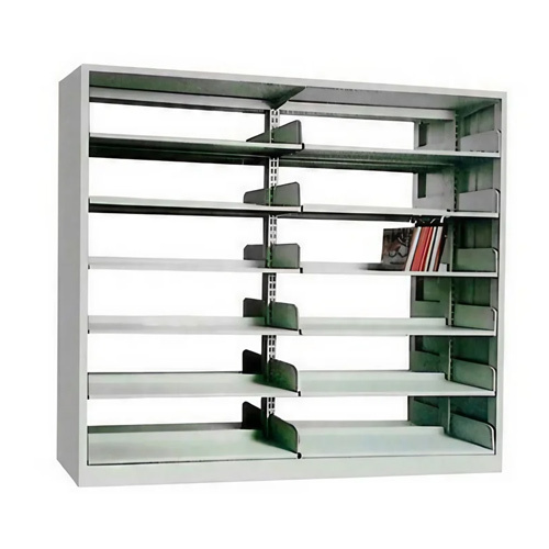 Stainless Steel Book Rack - Color: White