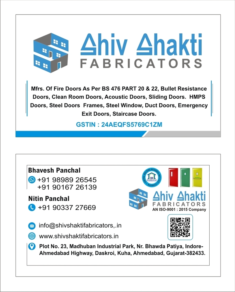 Industrial Fire Rated Doors Udaipur