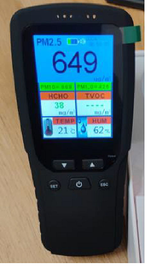  Air Pollution Meter PM2.5