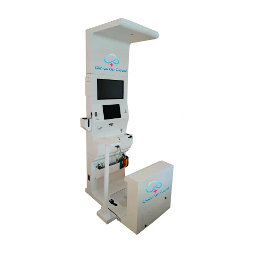 Health Care Telemedicine Kiosk System - Color: White