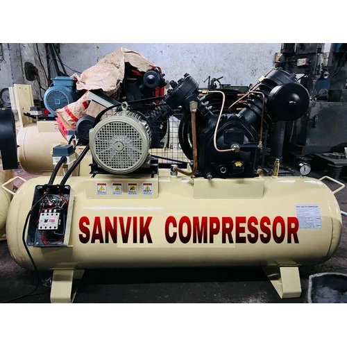 High Pressure Air Compressor - Air Flow Capacity: 25 Cubic Feet Per Minute (Ft3/Min)