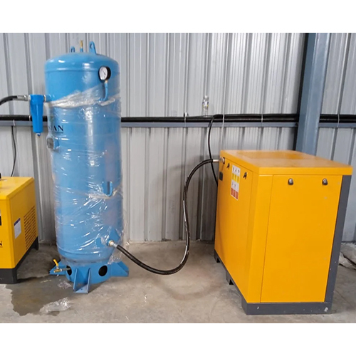 Pmv 50 50 Hp Screw Compressor With Permanent Magnet Vfd Drive - Flow Rate: 200 Cfm