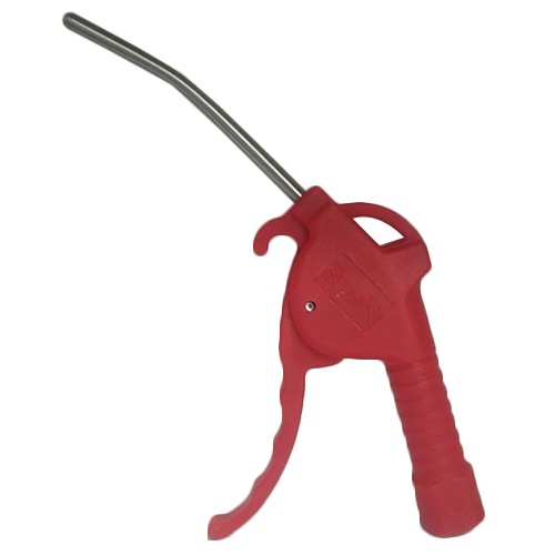 SMSN Plastic Air Gun - Plastic Material, 550 ml Media, Red Color | Ideal for Industrial Usage