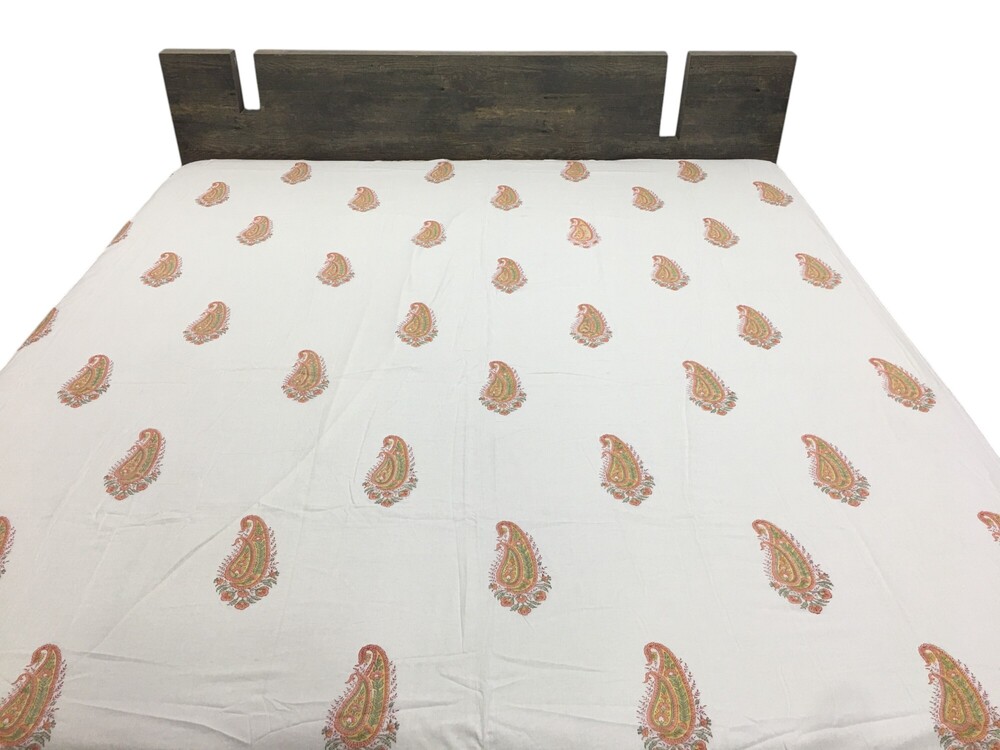Cotton Hand Block Printed Fhalalin Dohar - Color: Multi