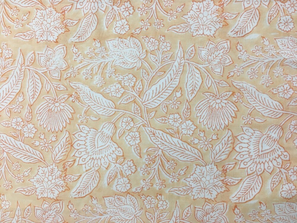 Queen Size Hand Block Printed Dohar - Material: 100% Cotton