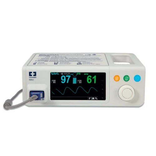 Nellcor Bedside Spo2 Patient Monitoring System Pm100n - Plastic, 82x255x155 Mm, White | Accurate Spo2 & Pulse Rate Monitoring, Low Perfusion Capability