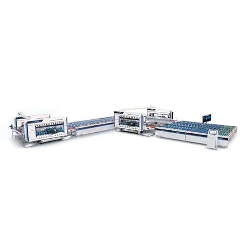 RMSZ4225-24 L Type Intelligent Glass Double Edging Production Line
