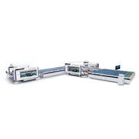 Cgsz4225-24 L Type Intelligent Glass Double Edging Production Line - Color: White