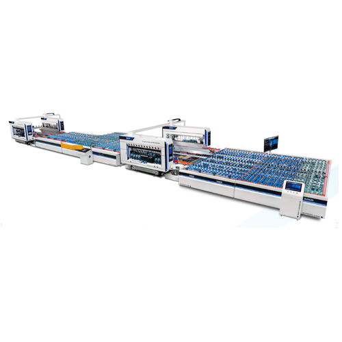 RMSZ4225-24 I Type Intelligent Glass Double Edging Production Line