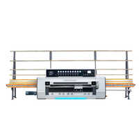 CGXZ9325P Glass Straight Line Edging Machine With Steel Conveyor Pads