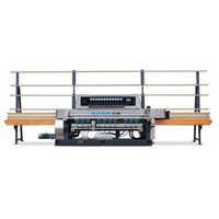 Rmx371p 11 Motor Glass Straight Line Beveling Machine - Color: Grey