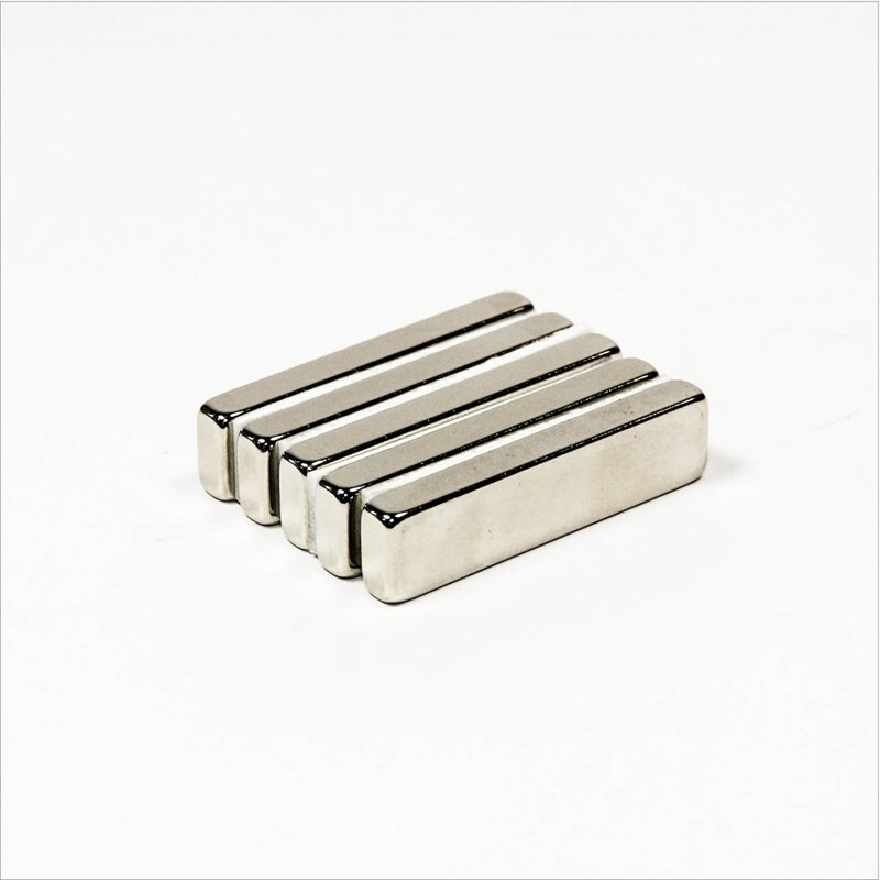 40 x 10 x 2mm Neodymium Block Magnets