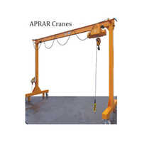 3 Ton Portable Gantry Crane - Color: Yellow