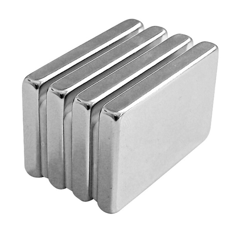 40 x 25 x 4mm Neodymium Block Magnets