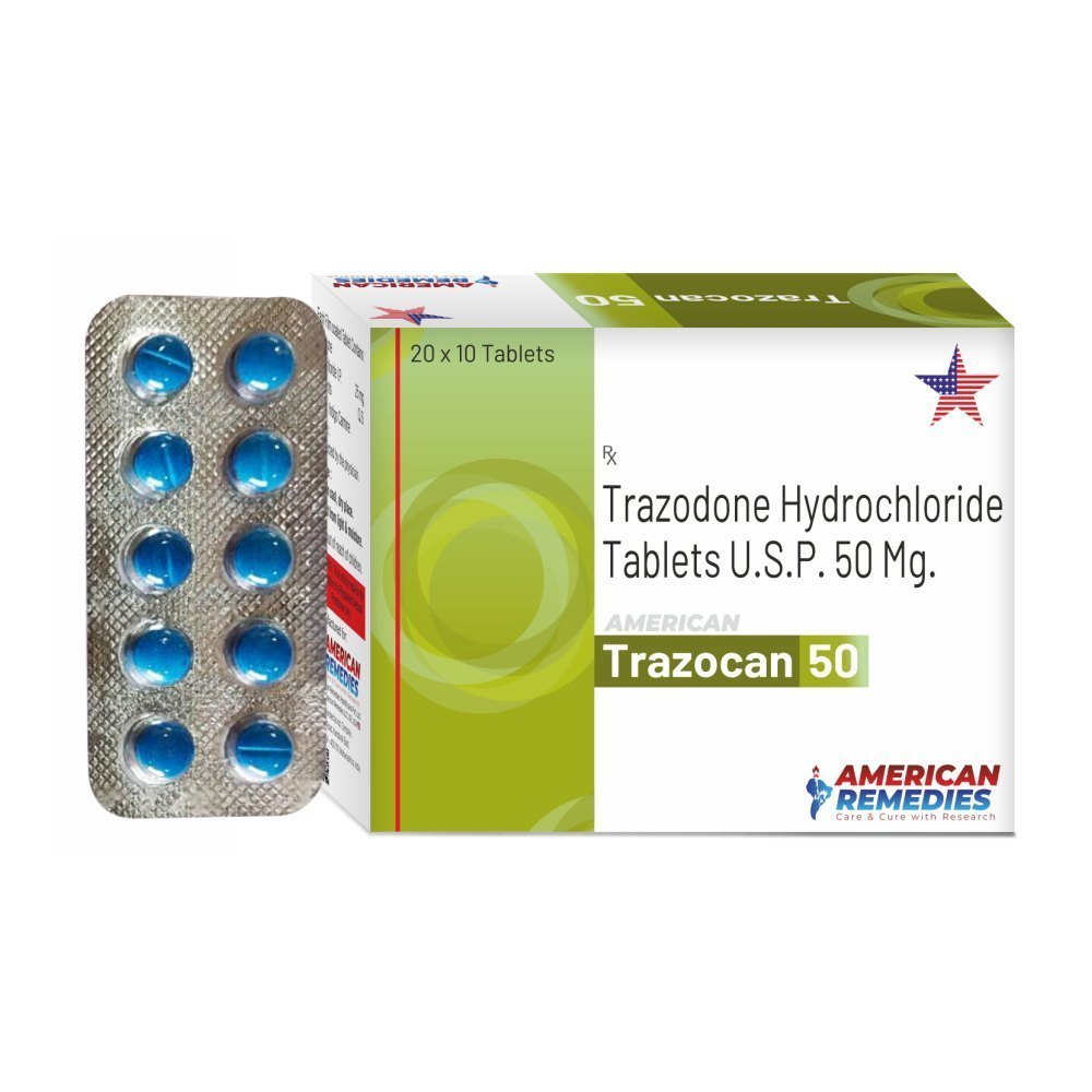 TRAZODONE HYDROCHLORIDE 50mg TABLET