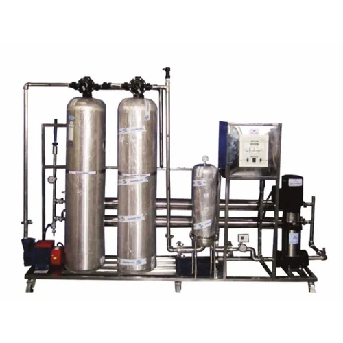 750LPH RO+UV+ALK Stainless Steel Industrial RO Plant