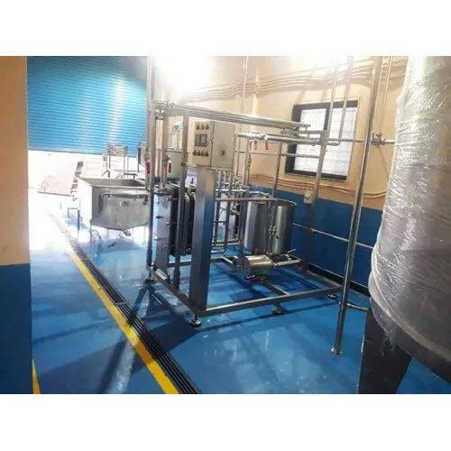 पॉच पैकिंग के साथ मिनी डेयरी प्लांट 500 Lph