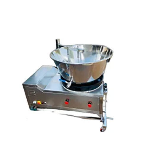 Khoya Making Machine Gas Fire - Color: Silver