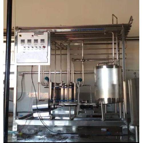 1000 Lph Milk Processing Plant With Milk Pouch Packing And Curd, Paneer , Butter Milk , Khowa, Ghee