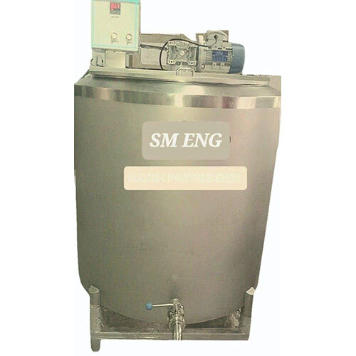 Batch Milk Pasteurizer - Color: Silver