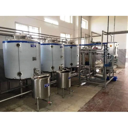 Industrial Refrigeration Plant - Color: Silver