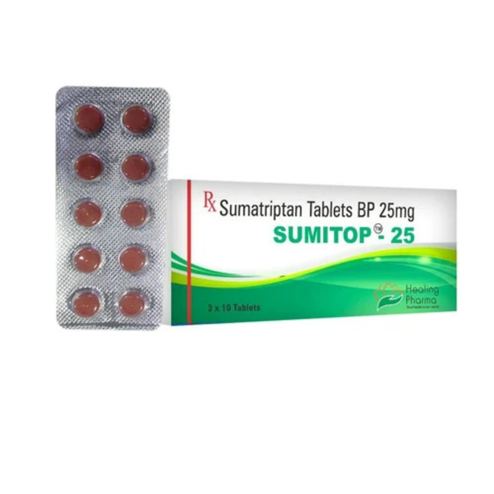 SUMATRIPTAN TABLETS 25mg