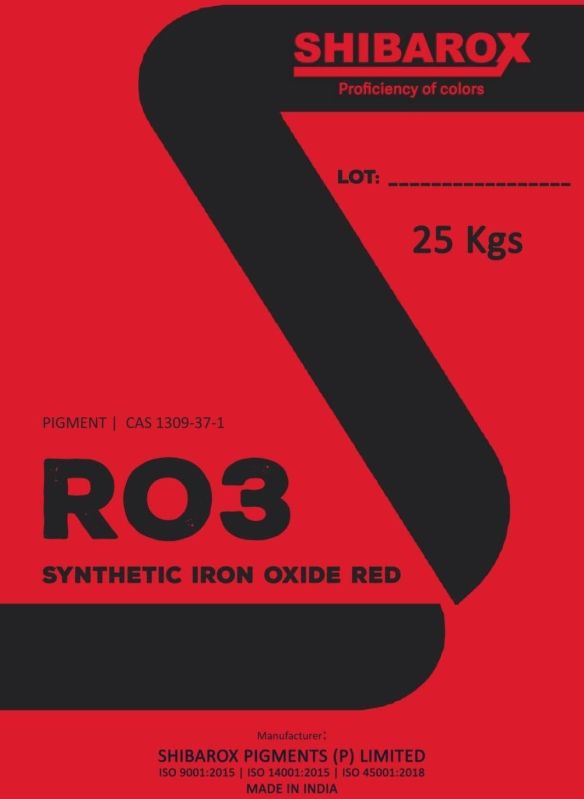 Synthetic Red Iron Oxide R03 - Grade: Industrial Grade