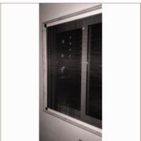 Aluminium Mosquito Net Sliding Doors Window