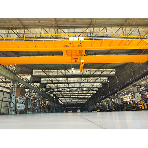 Double Girder Eot Crane - Color: Yellow