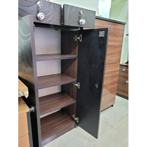 3 Shelf Shoes Rack - Color: Brown