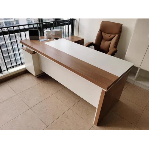 Director Engineered Wood Office Table