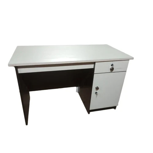 4X2 Feet Wooden Office Table - Color: White