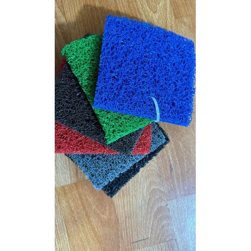 Blue Rubber Floor Mat