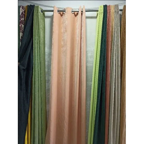 180 GSM Beige Cotton Curtain