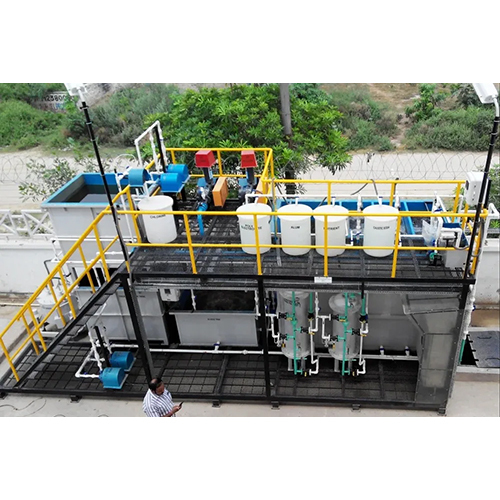 100 Lph Hybrid Sewage Treatment Plant, Food Industry - Color: As Per Requirement