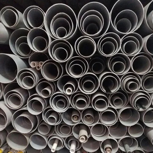 Rigid UPVC Round Pipe - 3 Meter Length, Seamless Grey Design for Reliable Fluid Transportation | Warranty Included