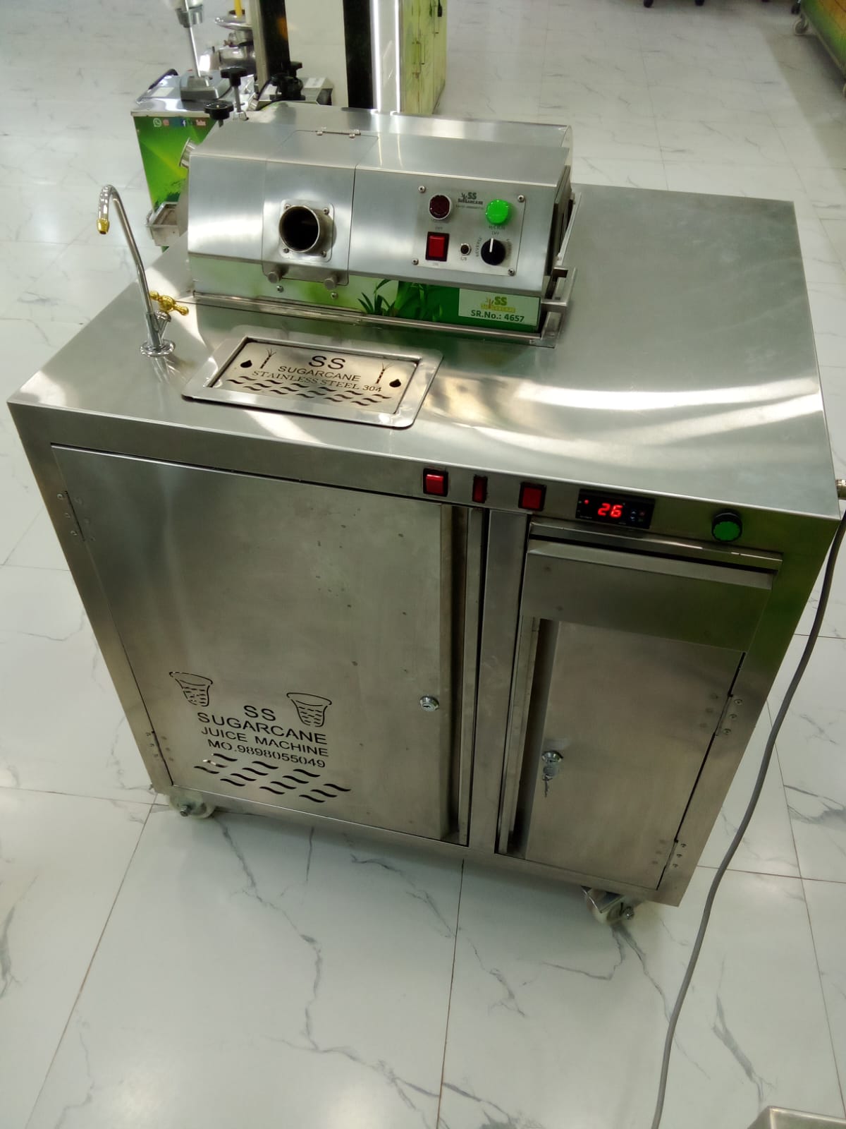 Sugarcane Counter Model Machine - Feature: High Quality & Easy To Operate