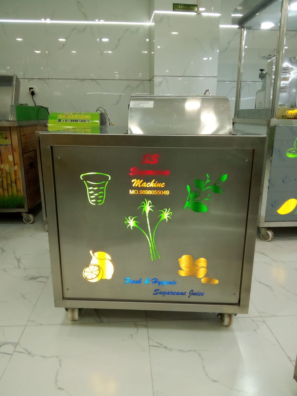 Sugarcane Counter Model Machine