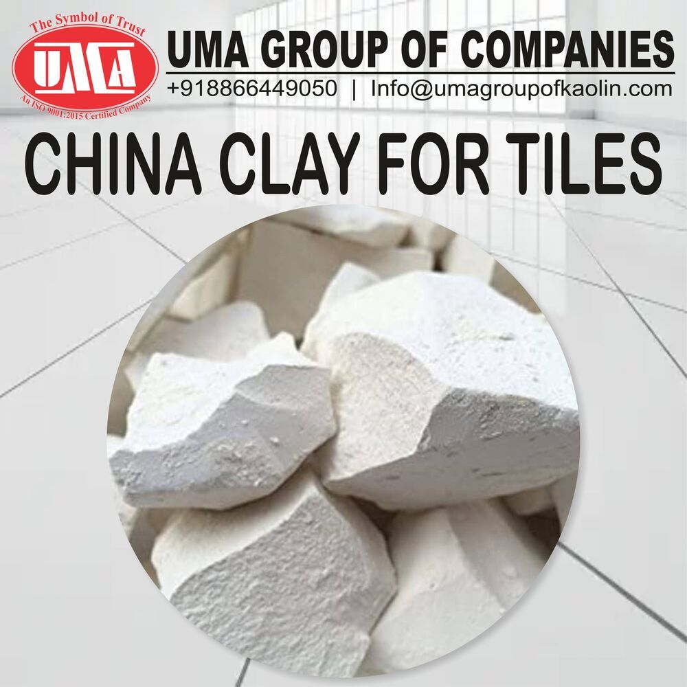 China Clay For Tiles - Application: Industrial