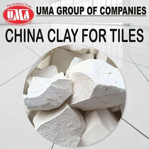 China Clay For Tiles - Application: Ceramics