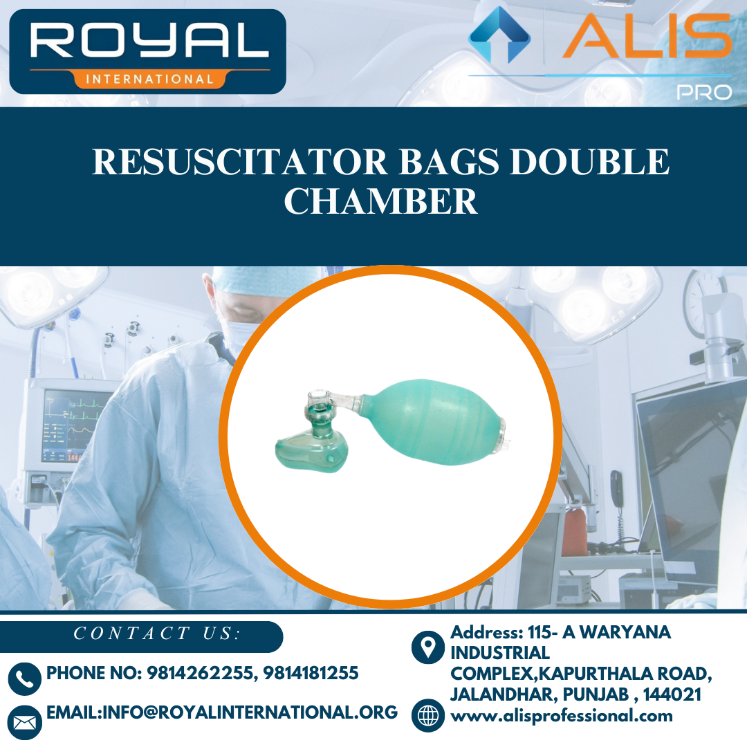 Resuscitator Bags Double Chamber