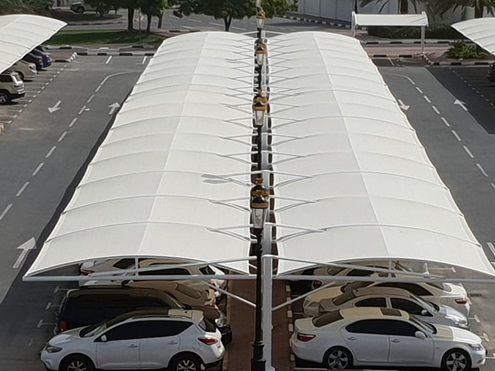 Car Parking Tensile Structures