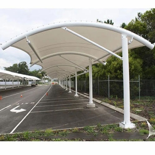 Car Parking Tensile Structures - Design Type: Customized