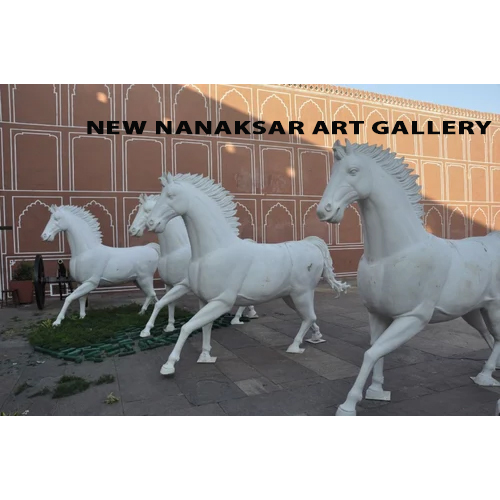 Fiber Glass Horse Statues