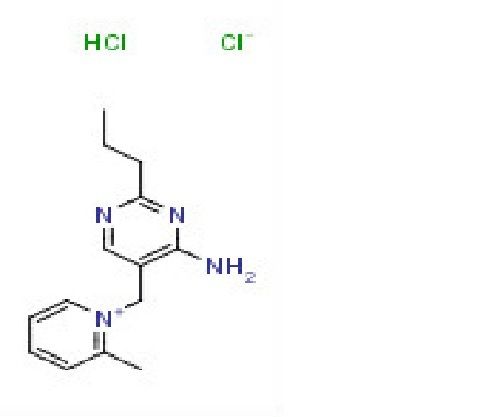 1-((4-Amino-2-propylpyrimidin-5-yl)methyl)-2-methylpyridin-1-ium chloride hydrochloride