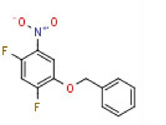 1-(benzyloxy)-2,4-difluoro- 5-nitrobenzene