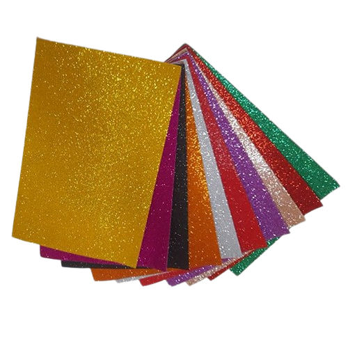 Gumming And Non Gumming A4 Glitter Sheet - Finish: Glossy/Matt Coating