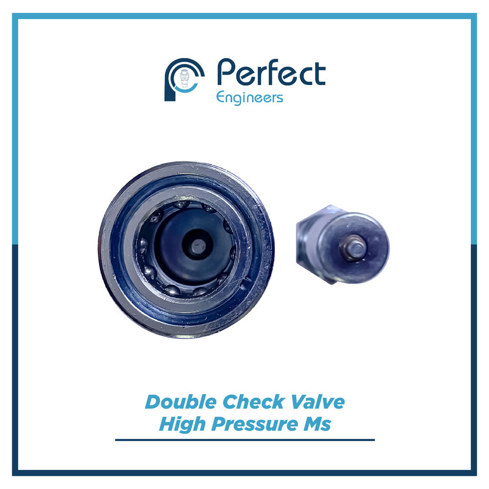 Double check valve high pressure MS