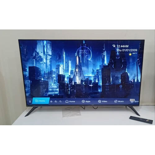 65 Inch Smart 4K Led Tv - Color: Black